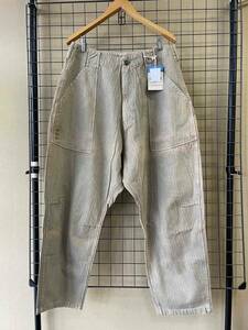 タグ付き 未着用【Liberaiders/リベレイダース】GARMENTDYED HERRINGBONE PANTS BEIGE size34 ガーメントダイ ヘリンボーン パンツ