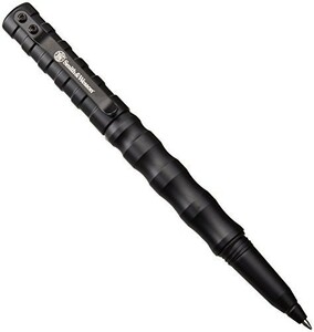 Smith＆Wesson M&P Tactical Pen 2 - 2nd Gen タクティカルペン SWPENMP2BK Alu6061 アルミ ブラック L1893 ▽