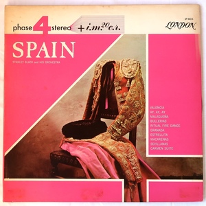 LP STANLEY BLACK AND HIS ORCHESTRA SPAIN SP 44016 英盤