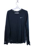 NIKE GOLF(ナイキゴルフ) 長袖シャツ 黒 メンズ L ゴルフウェア 2312-0372 中古_画像1