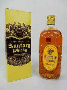 【未開栓】SUNTORY WHISKY サントリー 角瓶 元箱付 700ml 40% 長期保管品 中古品 JUNK 現状渡し 一切返品不可で！