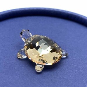 SWAROVSKI スワロフスキー 1130268 ベイビートータス 子がめ 2匹セット 亀 カメ 動物 クリスタル インテリア 置物 管理RY24000062の画像3