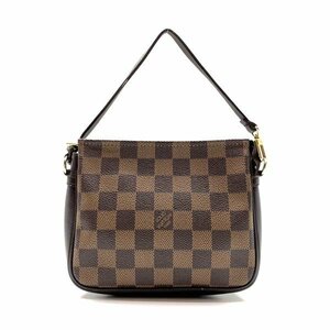 LOUIS VUITTON ルイヴィトン N51982 トゥルース メイクアップ ポーチ ダミエ ハンドバッグ ファスナー レディース かばん 管理RY24000100