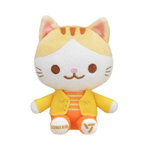 新品 SEVENTEEN ANIMAL ミニぬいぐるみ SEUNGKWAN スングァン セブンティーン　セブチ　猫　ぬいぐるみ