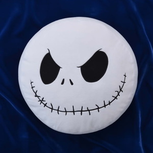 新品　Tim Burton's The Nightmare Before Christmas メガジャンボもちもちフェイスクッション　ナイトメア　ジャック