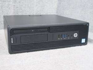 HP Z240 SFF Workstation Xeon E3-1270 v5 3.6GHz 8GB DVDスーパーマルチ nVIDIA QUADRO P400 ジャンク A59415