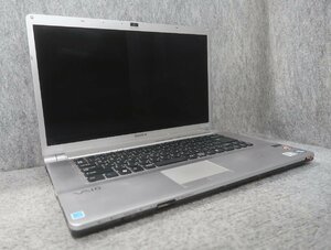 SONY VAIO VGN-FW94GS Core2Duo 型番不明 6GB ブルーレイ ノート ジャンク N74851