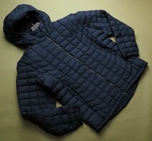 新品正規 ノースフェイス 海外限定 高機能中綿 DWR撥水 T-BALL TECH HOODIE ジャケット メンズLネイビー(INK) 直営店購入_画像2