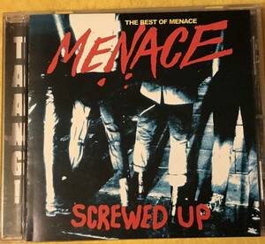Menace The Best of Menace Screwed Up ベスト盤CD　パンク　punk　Oi!