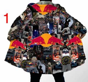 【新品未使用】【ダウンジャケット 】Red bull　コレクション　レーシング　トレンド　総柄　ランキング　コート　スタイル　S~5XL