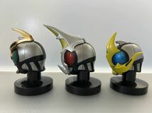 ライダーマスクコレクション　マスコレ 「劇場版　仮面ライダーカブトGOD SPEED LOVE」 3種セット ケタロス　ヘラクス　コーカサス送料無料_画像2