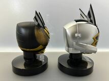 ライダーマスクコレクション マスコレ 仮面ライダー カブト 仮面ライダーザビー マスクドフォーム&ライダーフォーム2種セット　送料無料_画像4