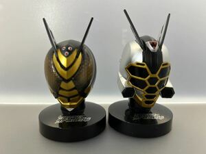 ライダーマスクコレクション マスコレ 仮面ライダー カブト 仮面ライダーザビー マスクドフォーム&ライダーフォーム2種セット　送料無料