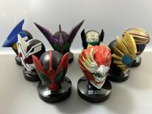 ライダーマスクコレクション 仮面ライダー オーズ　タトバ&ラトラーター&サゴーゾ&シャウタ&ブラカワニ&プトティラ＆アンク&バース　8種_画像1