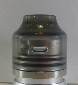 VAPE WASP NANO RDA 22mm BF対応アトマイザー【CLONE】 クリア・ブラック CAP 新品