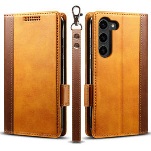 Galaxy S23 SC-51D SCG19 レザーケース Brown●