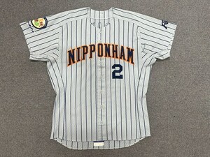 日本ハムファイターズ #2 小笠原道大 2003年 支給 実使用品 ユニフォーム　デサント プロ実使用品 首位打者 