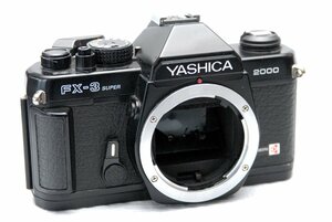 YASHICA ヤシカ製 コンタックスTマウント専用 昔の高級一眼レフカメラ FX-3superボディ 超希少・作動しますが （腐食無し）