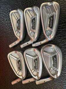 ◆中古◆Ping ANSER Forged アイアン 5-W◆6個セット◆ヘッド単体◆ピン アンサー 2012年モデル