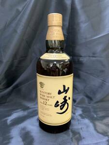 KK0512-119 山崎12年 750ml 43% SUNTORY PURE MALT WHISKY サントリー ピュアモルト ウイスキー