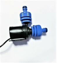 12V 水中ポンプ ブラシレスモーター小型ポンプ 800L/h 淡海水 静音_画像9