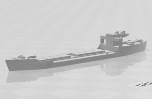 2E型戦時標準船 焼玉 輸送船 貨物船 1/700 大日本帝国海軍 輸送艦 プラモデル ウォーターライン