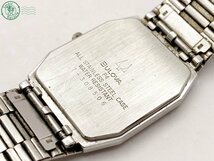 12334367　△ BULOVA ブローバ 腕時計 Super Seville スーパーセビル ブラック×ホワイト文字盤 2針 クォーツ QZ 中古_画像7