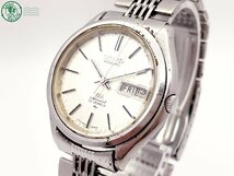 12424841　＃ SEIKO セイコー ロードマチック スペシャル 5206-6061 自動巻き 3針 デイデイト アナログ 腕時計 シルバー文字盤 純正ベルト_画像2