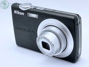 2401310779　★ Nikon ニコン COOLPIX クールピクス S203 コンパクト デジタルカメラ デジカメ ブラック 黒 ジャンク 中古
