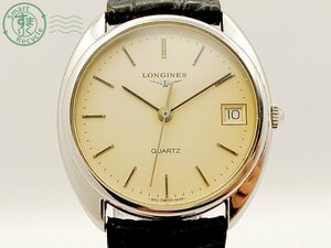 2401331940　▽ LONGINES ロンジン 4839 Cal.L950.2 メンズ 腕時計 QZ クォーツ シルバー デイト ヴィンテージ