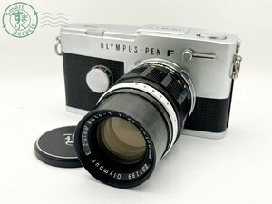 2401282317　■ OLYMPUS オリンパス PEN-FT 一眼レフフィルムカメラ Olympus E.zuiko Auto-T 1:3.5 f=100㎜ 空シャッターOK カメラ