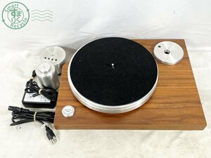 2401642288　■ Acoustic Solid アコースティックソリッド Solid Classic Wood ターンテーブル レコードプレーヤー 通電OK オーディオ機器