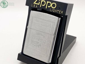 2401522248　△ ZIPPO ジッポー オイルライター PEPSI COLA ペプシコーラ シルバーカラー ケース付き 喫煙グッズ 着火未確認 中古