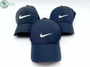 2401112585　＃ キャップ 帽子 3点セット まとめ売り NIKE GOLF ナイキ ゴルフ Legacy91 レガシー ORI-FIT 黒 ブラック 中古