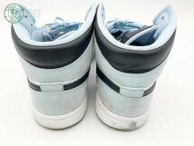 2401644036　▽ NIKE ナイキ スニーカー シューズ 靴 サイズ 26.5cm AIR JORDAN 1 MID SE DV1308-104 アイスブルーホワイト メンズ 中古_画像3