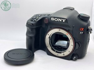 2401654393　▼1円スタート★SONY ソニー α77 SLT-A77V ボディ オートフォーカス 一眼レフカメラ デジタル一眼 通電確認済 動作未確認