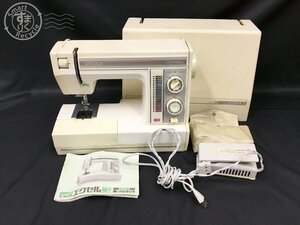 2401644315　＊ JANOME ジャノメ 633 EXCEL エクセル 18 SP ミシン コンピューターミシン フットコントローラー付き 中古 ジャンク