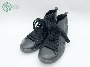 2401424645　▽ プラダ PRADA スニーカー 靴 ハイカットスニーカー 3T 5731 36 1/2 ウィメンズ イタリア 黒 ブラック 中古