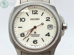 2401414788　♭ 1円~ SEIKO セイコー 8F32-00L0 腕時計 ブライツ チタン パーペチュアルカレンダー デイト QZ クオーツ メンズ 中古