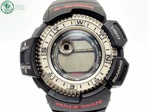 2401415568　＃ CASIO カシオ G-SHOCK ジーショック WADEMAN DW-9800 クォーツ デジタル 腕時計 ブラック 純正ベルト ケース付き_画像2