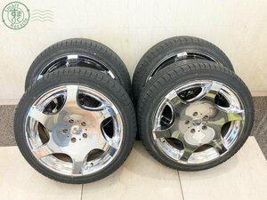 2401335463　♭【直接引取限定】acceiera アクセレラ タイヤ 235/40 ZR19 kranze クレンツェ バズレイアEVO 19×8 4本セット 現状品