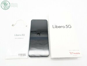 32401420058　◎ Yモバイル android Libero 5G A003ZT 64GB ホワイト スマートフォン SIMなし 初期化済み スマホ 本体 中古
