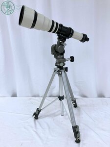 12444402　★ 望遠鏡 KALIMAR 800-1200mm F:9.9-14.9 φ62ｍｍ,φ82ｍｍ Kenko SCOPE EYEPIECE NA レンズ MIZAR 三脚 中古