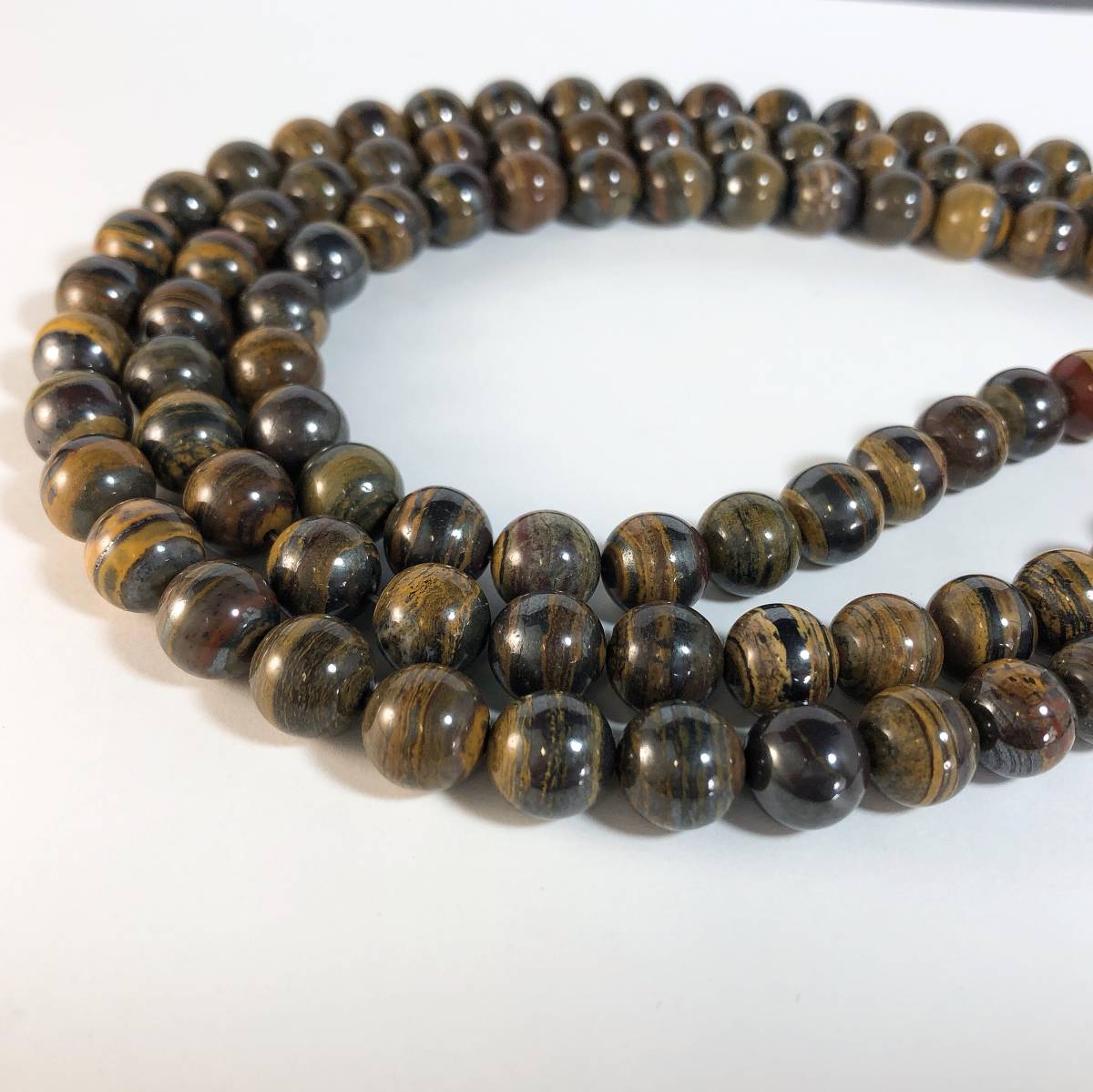 [RE] Hierro tigre, ojo de tigre, Hematites, Jaspe, ojo de tigre, Piedra de ojo de tigre, Cuentas de 8mm, Material accesorio, Piedra natural, Fuerza, Trabajo de perlas, rosario, Piedra natural, Piedras semi preciosas