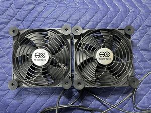 AC INFINITY クーリングファン×2台　PCの冷却用などに