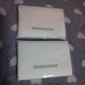 2個 未開封*BRIDGESTONEポケット ティッシュ ペーパー*ティシュー ブリヂストン ブリジストン ノベルティー ノベルティ グッズ 広告 チラシ