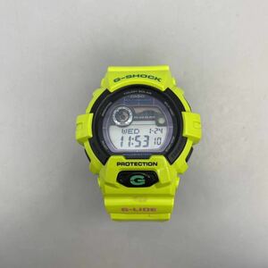 【E-8】稼動品 CASIO カシオ G-SHOCK ジーショック GMX-8900C デジタル腕時計 イエロー