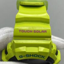 【E-8】稼動品 CASIO カシオ G-SHOCK ジーショック GMX-8900C デジタル腕時計 イエロー_画像6