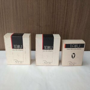 【１円スタート】Dana 香水　TABU　EAU DE COLOGNE　３点おまとめ　（KG西口店）