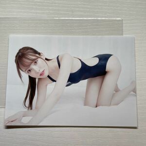 新品 川原みなみ 特典 生写真 L判 競これ グラビア 競泳 競泳水着 水着 デジタル出版 写真 競泳水着これくしょん 1